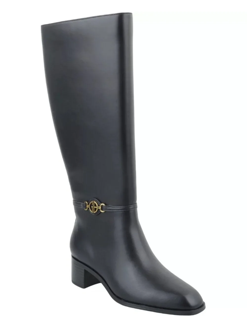 Giani Bernini Shayyla Knee High Boots Black Size 7.5 M NWT